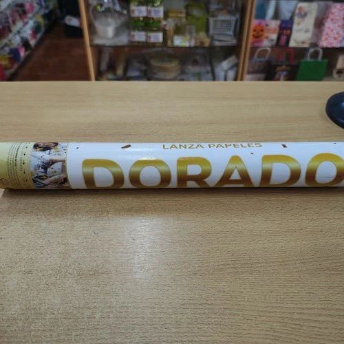 Cañón Lanza papeles Dorado Magic Party FIESTA CARIOCA FESTEJO