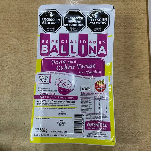 PASTA PARA CUBRIR TORTAS