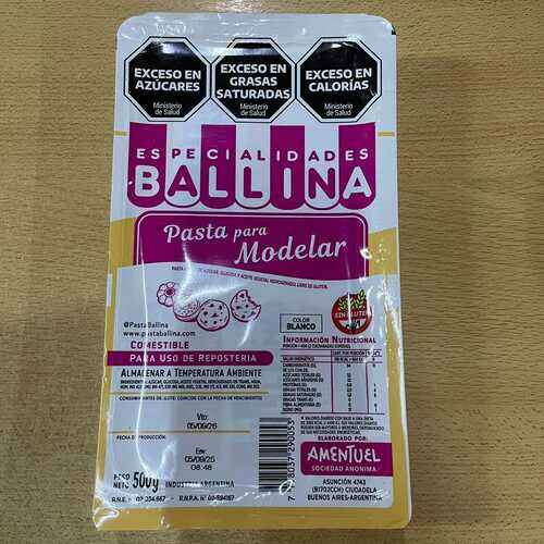 PASTA PARA MODELAR BALLINA PASTA PARA MODELAR BALLINA
