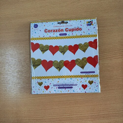 corazon cupido guirnalda