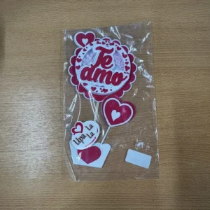 PINCHE CON CORAZON TE AMO 3D