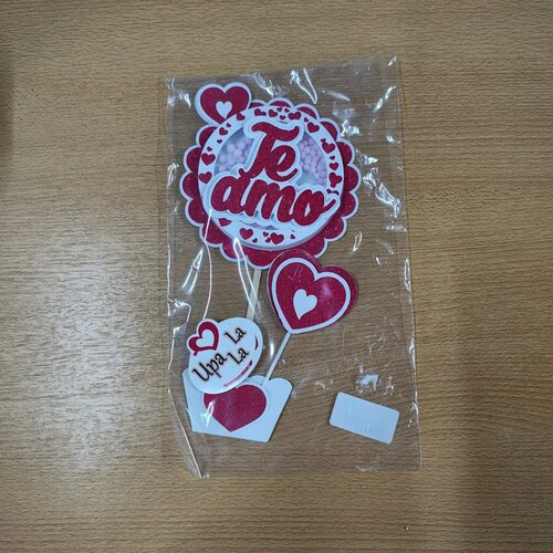 PINCHE CON CORAZON TE AMO 3D