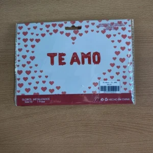 GLOBOS TE AMO GLOBOS TE AMO ROJO SAN VALENTIN